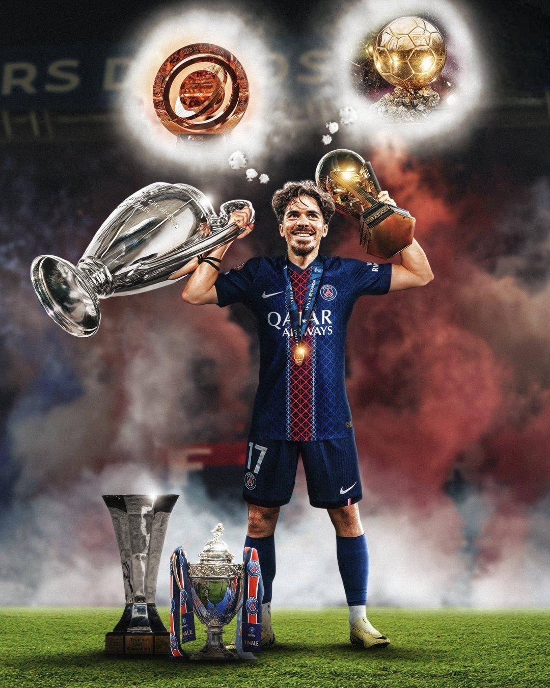 巴黎圣日尔曼球员获得最佳射手称号